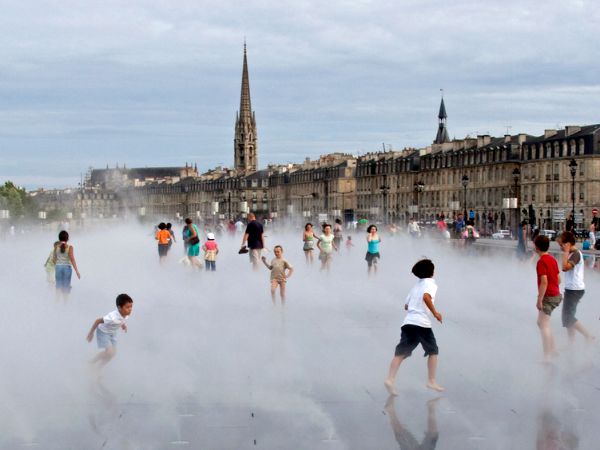 Miroir d'Eau in Bordeaux
