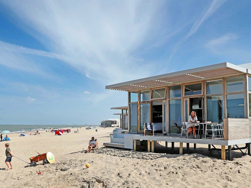 Strandhuisje van park Hoogduin