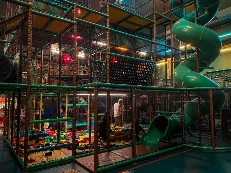 Indoor spelen bij Monkey Tonkey
