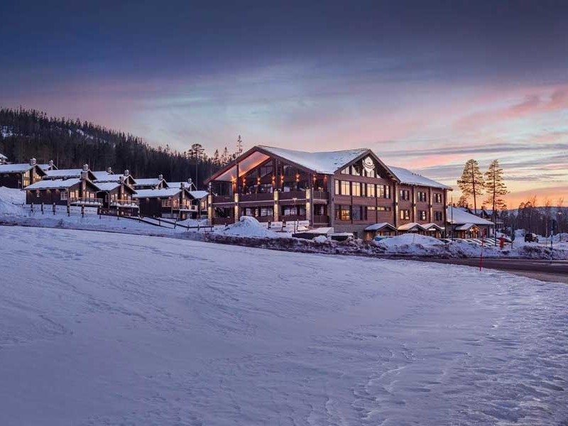 De Mountain Lodge met appartementen