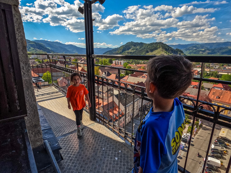 Uitzicht vanaf de sternenturm