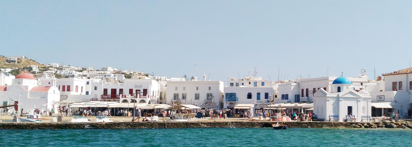 Mykonos, onderdeel van de bekende Griekse Cycladen