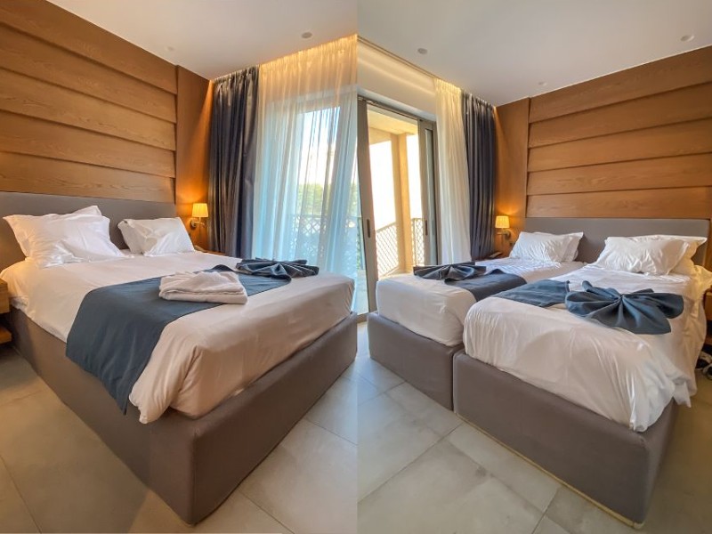 Mijn familiekamer in Nana Golden Beach. De twee slaapkamers zijn superfijn voor gezinnen. Ze zijn ruim en mooi ingericht.