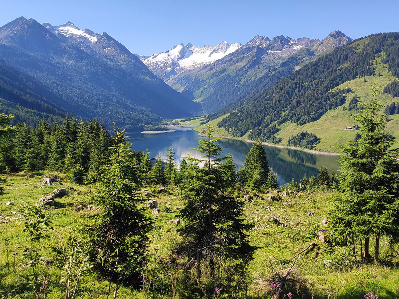 De wonderschone natuur in de omgeving van Gerlos