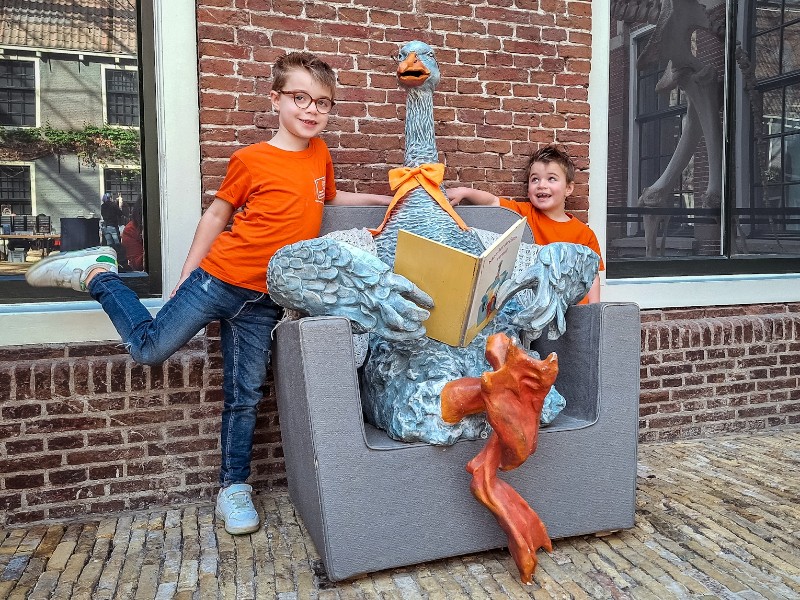 De kinderen van Conchita in Natuurmuseum Frysland