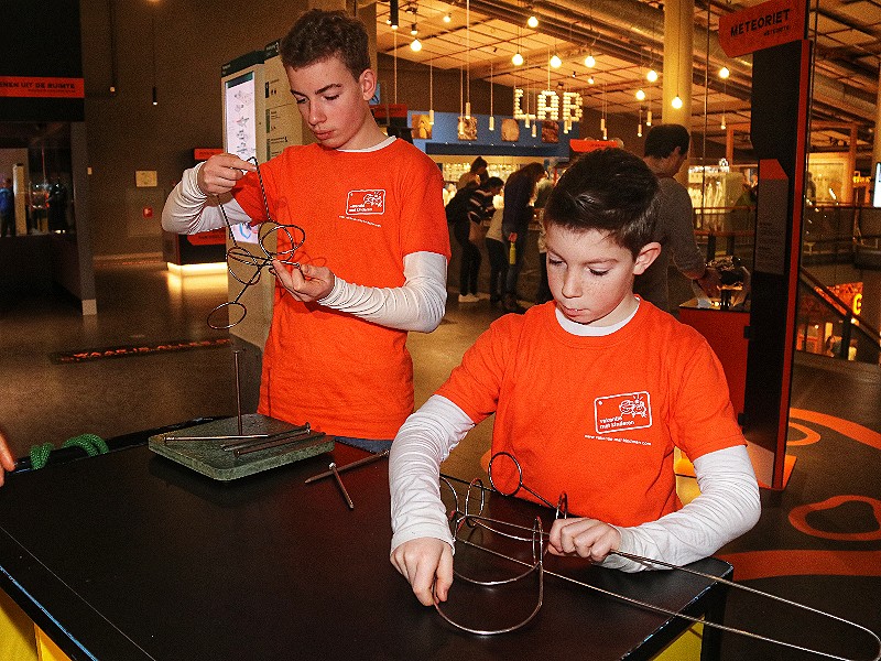 Experimentjes doen bij NEMO