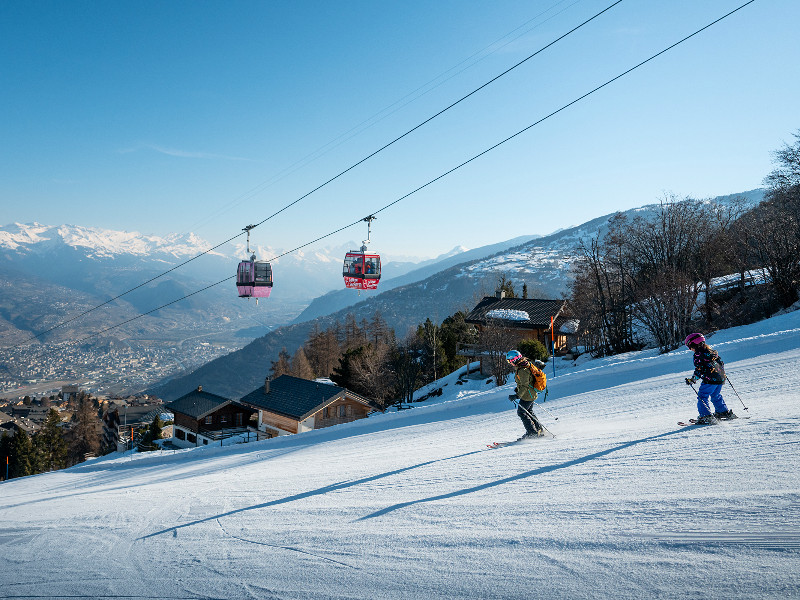Mooie pistes en goede voorzieningen in Zwitserland