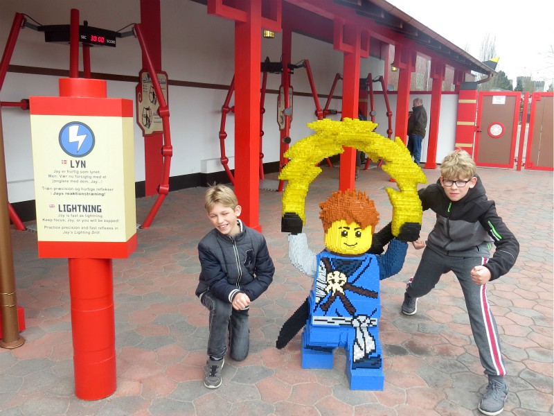 Kleine attracties in Ninjagoland