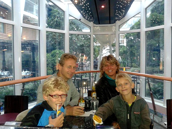 Een drankje in de Rising Tide bar in het Central Park
