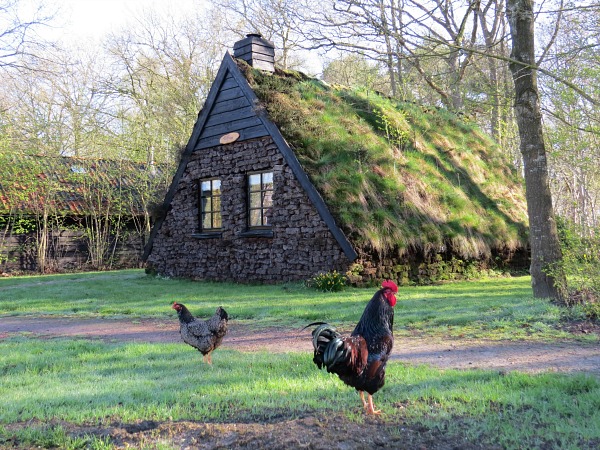 Plaggenhut van turf
