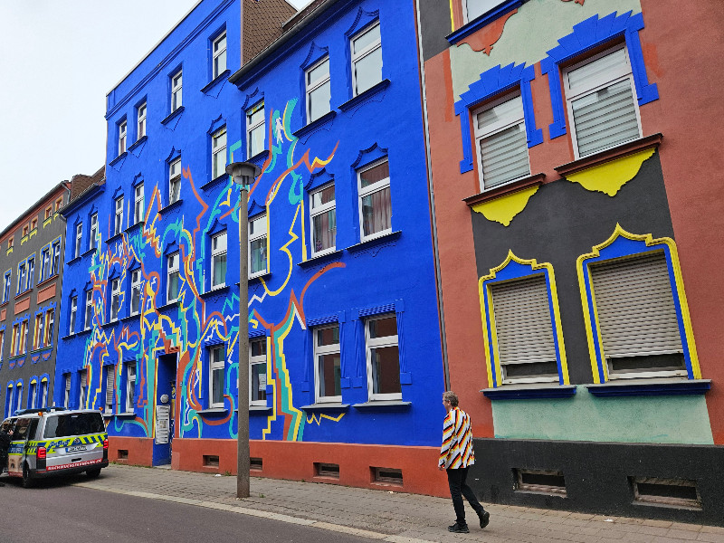 Patrick in de Otto Richter Strasse