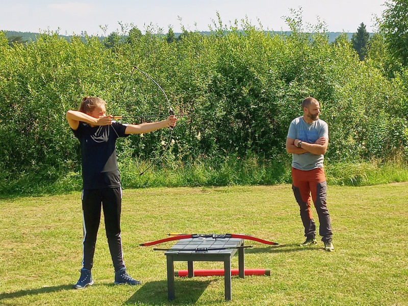 Boogschieten bij Outdoor Center Värmland 