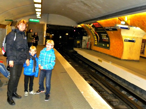 De Parijse metro is heel leuk voor kinderen
