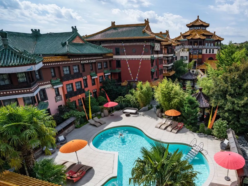 zwembad hotel ling bao zwembad hotel ling bao