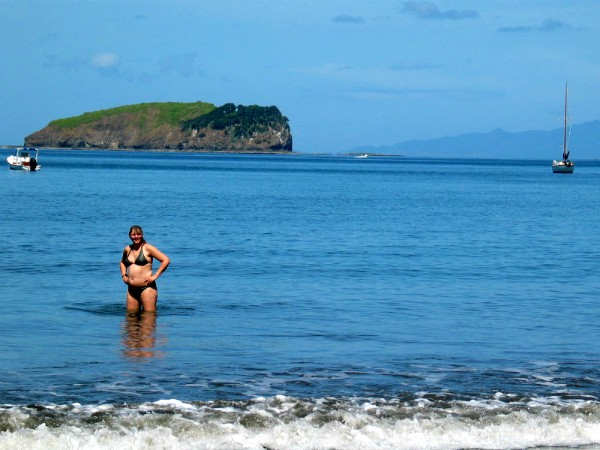 Playa del Coco op het schiereiland Nicoya