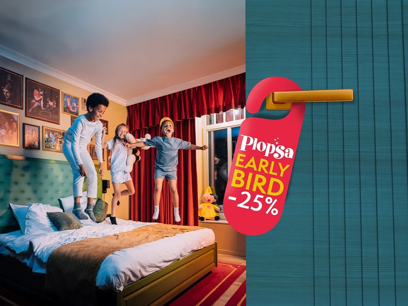 Plopsaland Early Bird actie 2026