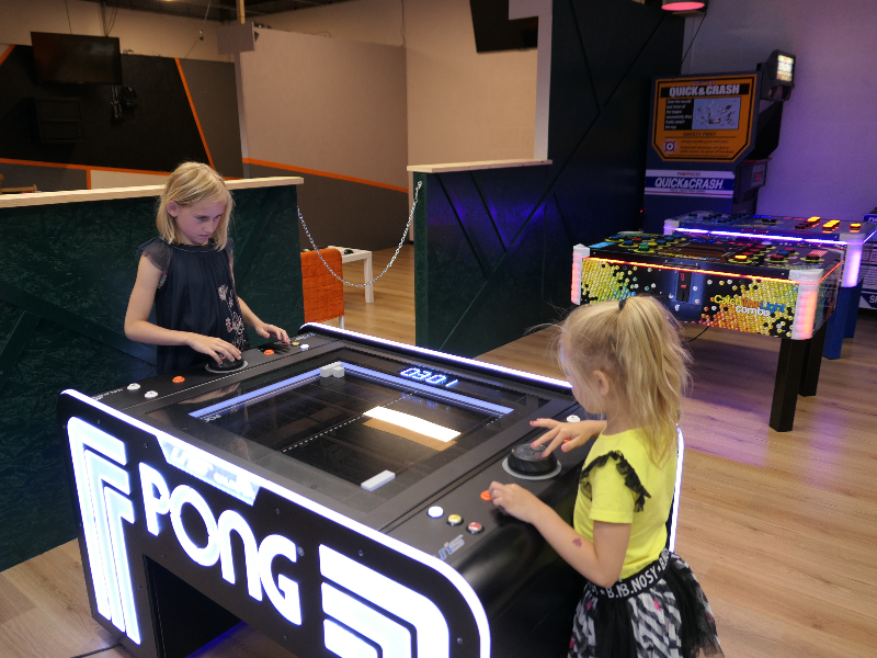Pong! Old school maar blijft leuk