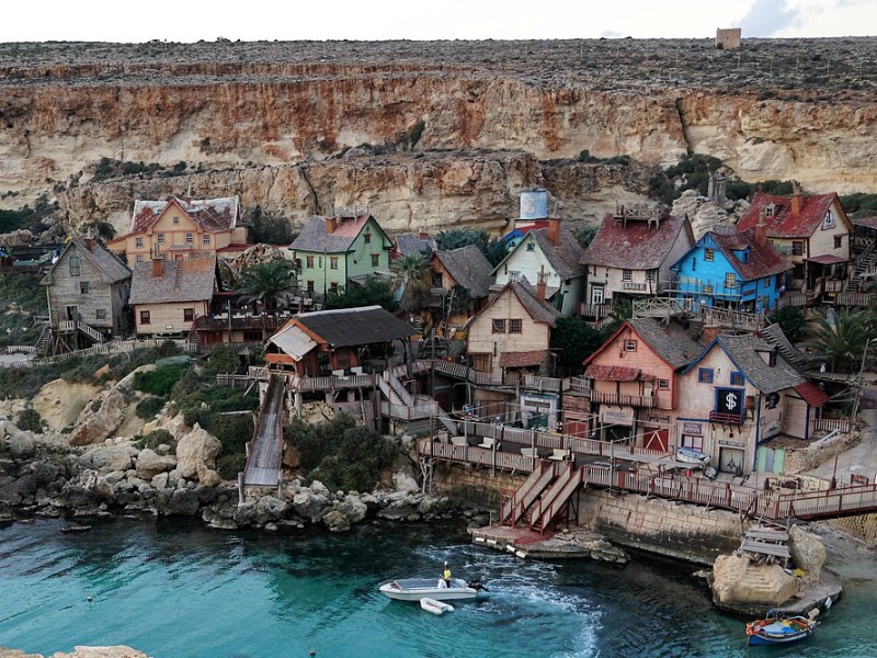 Het mooi gelegen Popeye Village