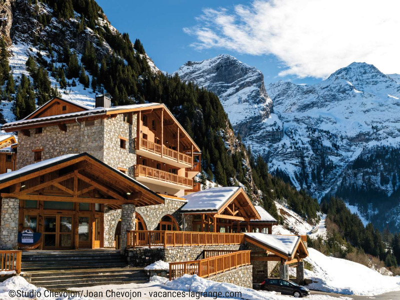 Het appartement van Vacances Lagrange in de winter