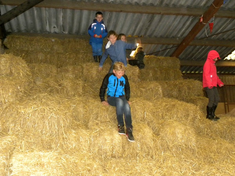 Pret in de hooischuur