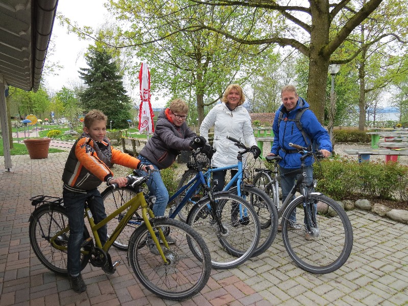 Klaar voor de fietstocht!