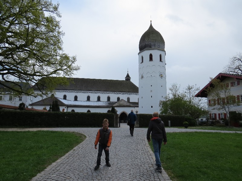 Kerktoren op Fraueninsel