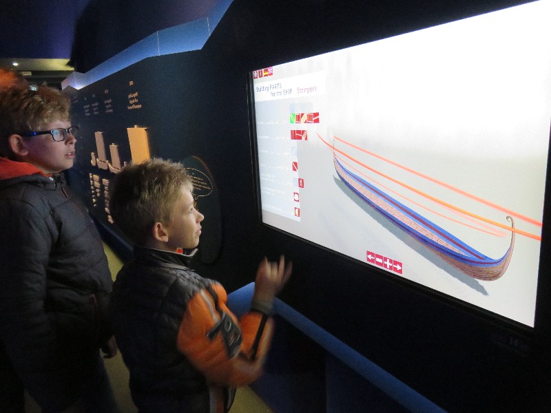 Tentoonstelling over Vikingen in Lokshuppen