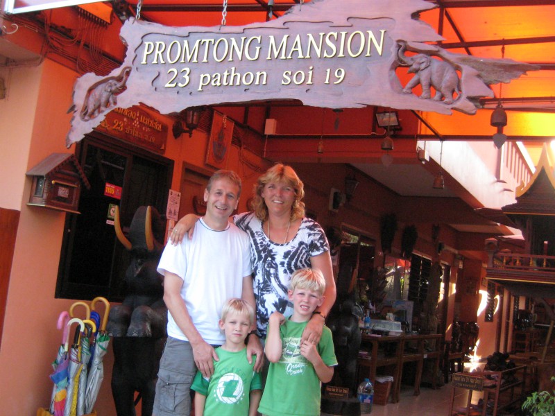 Ons guesthouse in Ayutthaya: Promtong Mansion