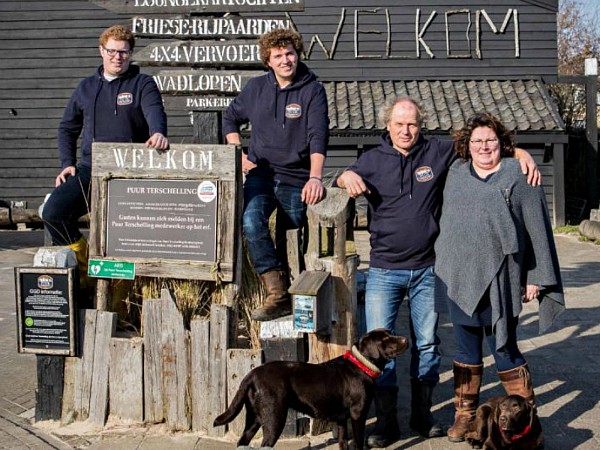 De familie Bierema van Puur Terschelling