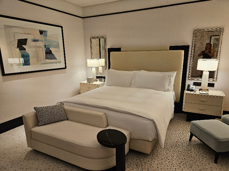 Mijn kamer in het Waldorf