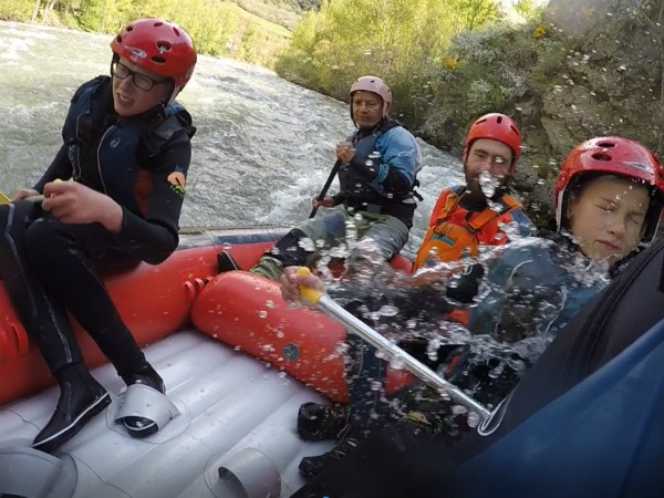 Raften in de Spaanse Pyreneeën