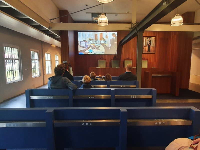 Een interessante film in het gevangenismuseum