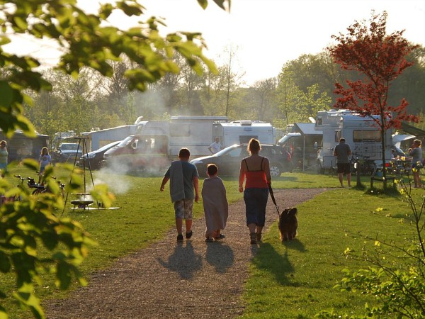 Campingveld van camping het Winkel