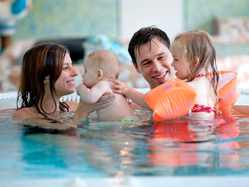 Lekker in het bubbelbad met de kleinste