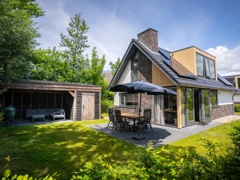Luxe vakantiehuis met veranda bij Residence Berger Duinen