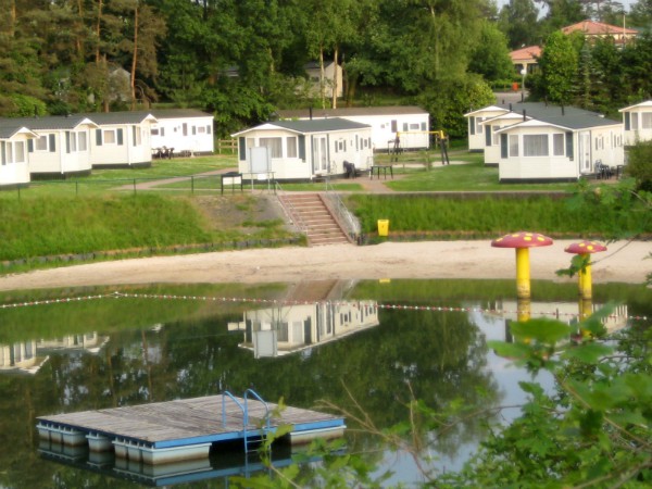 Leuke speelvijver bij Resort Arcen