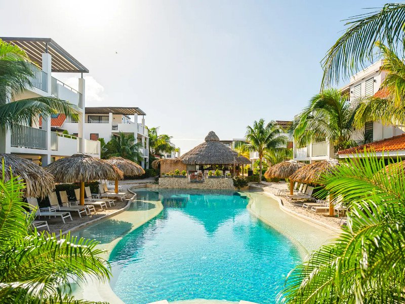 Zwembad van Resort Bonaire