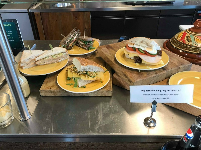 Een tosti gaat er altijd wel in bij de kinderen