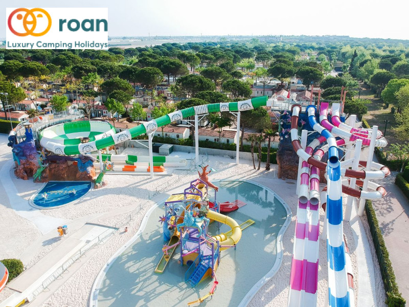 Camping Union Lido stacaravans van Roan