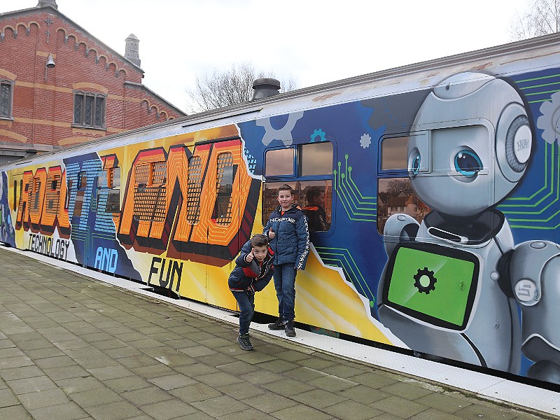 Wat was het leuk in Robotland!
