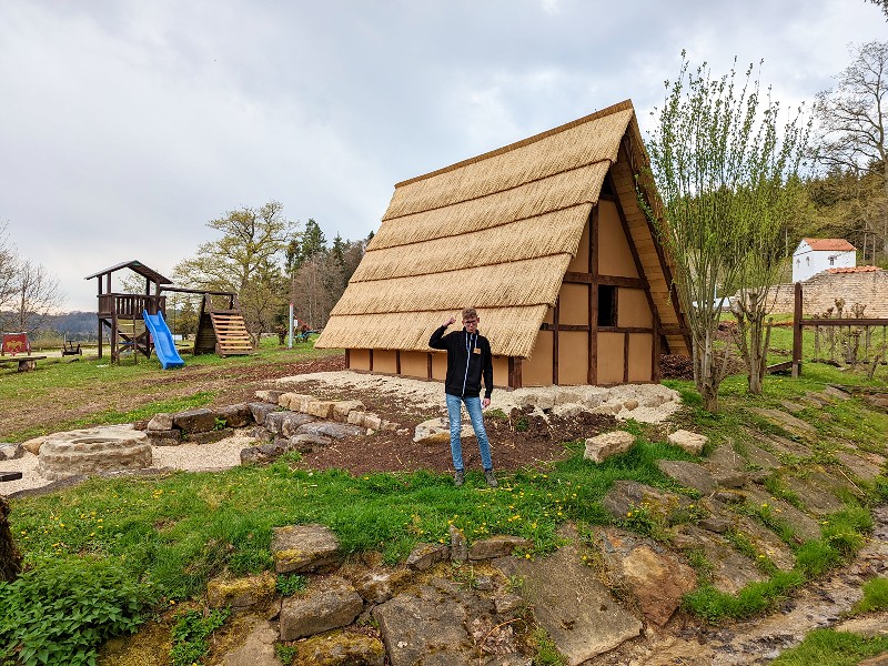 In het Romeinse openluchtmuseum in Stein-Hechlingen kunnen kids ook spelen
