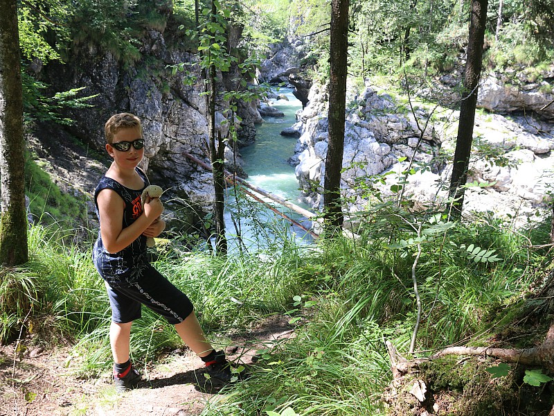 Hiken in Oostenrijk door de Lammerklamm