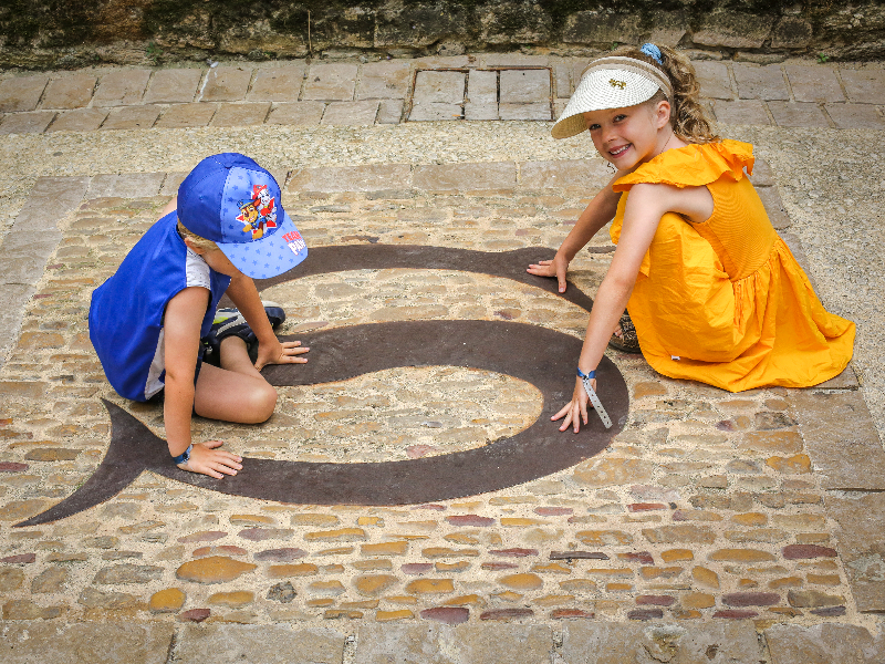 De salamander, het symbool van Sarlat