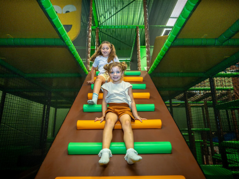 Binnen spelen bij Domein De Schatberg