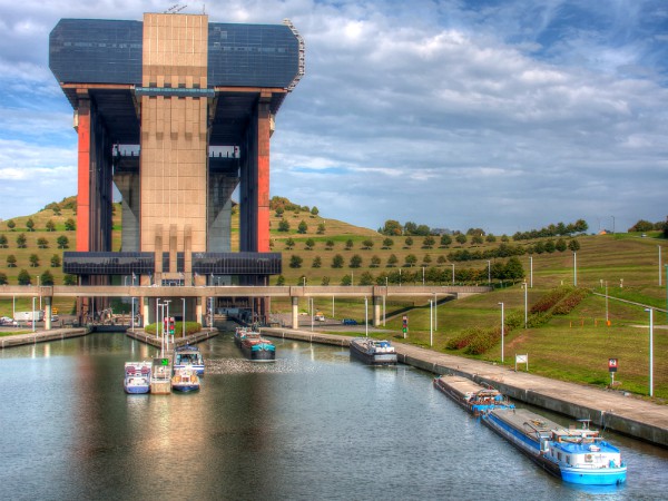 De bijzondere scheepslift van Strépy-Thieu