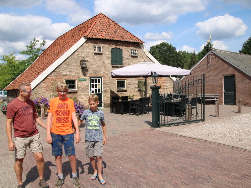 De receptie en kantine van Vakantiecentrum ‘t Schuttenbelt