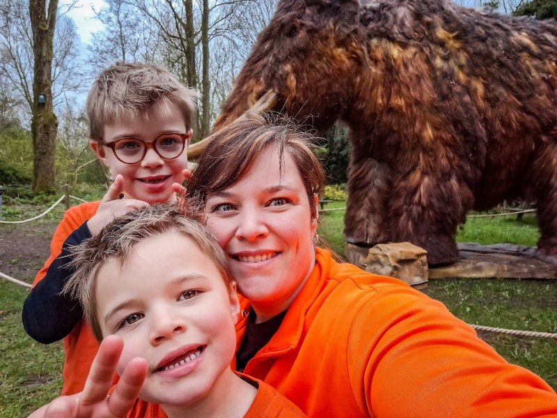 Nog even een selfie met zn allen
