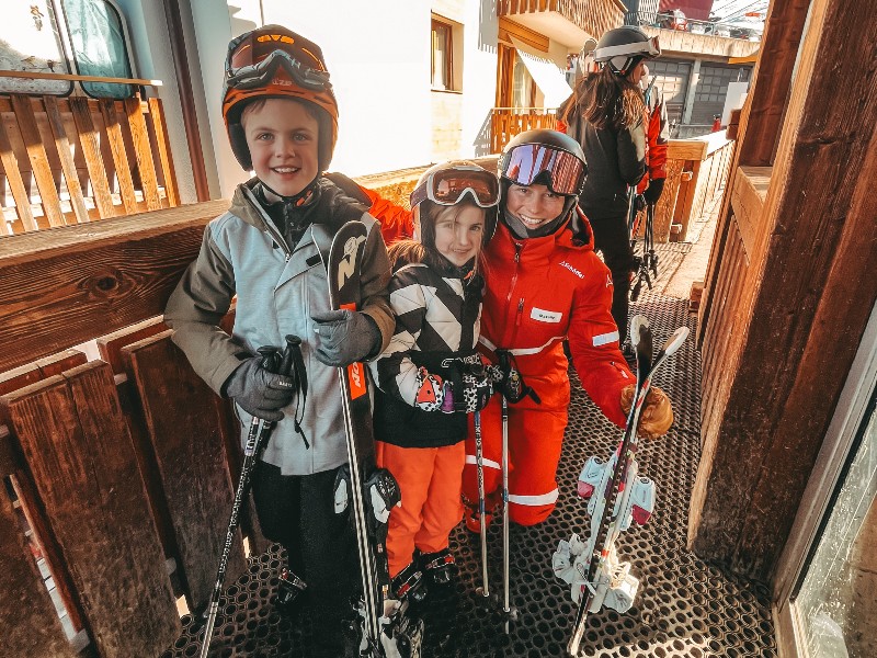 de kinderen met maxelle