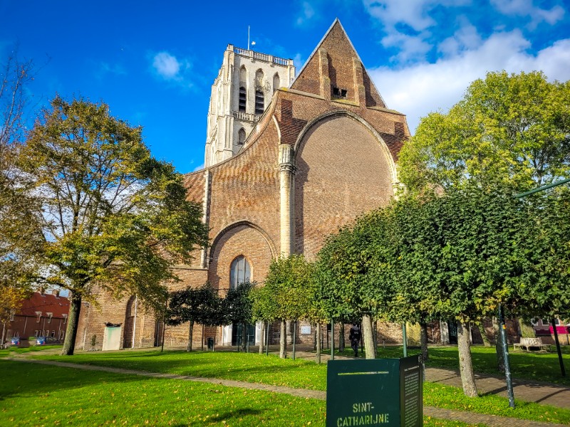 De Sint Catharijne kerk in Brielle