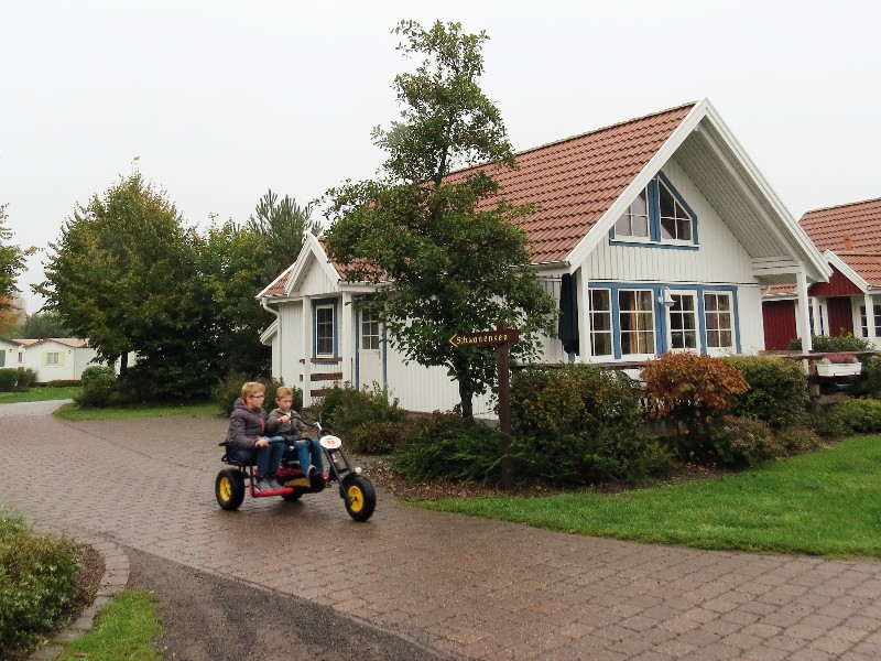 Lekker skelteren over het park